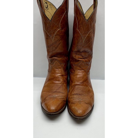 Tony Lama VTG Cowboy Boots Size Mens US 10 E Style 5084 - Picture 15 of 16